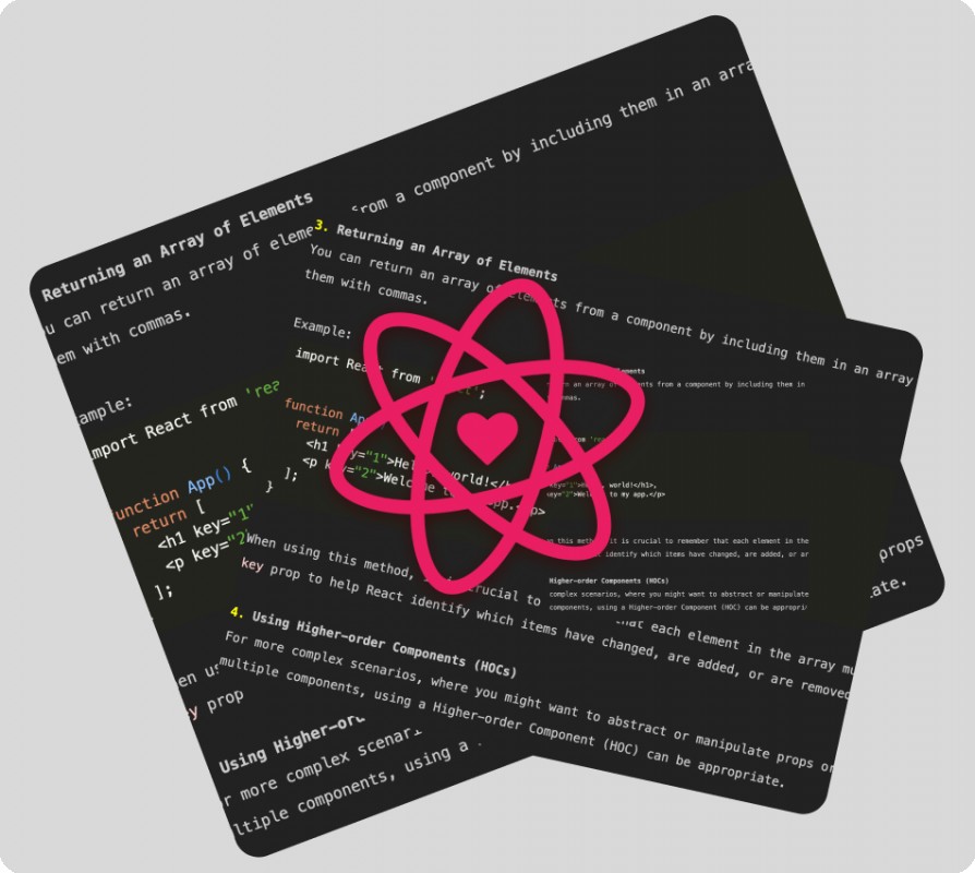 Returning Multiple Elements in JSX